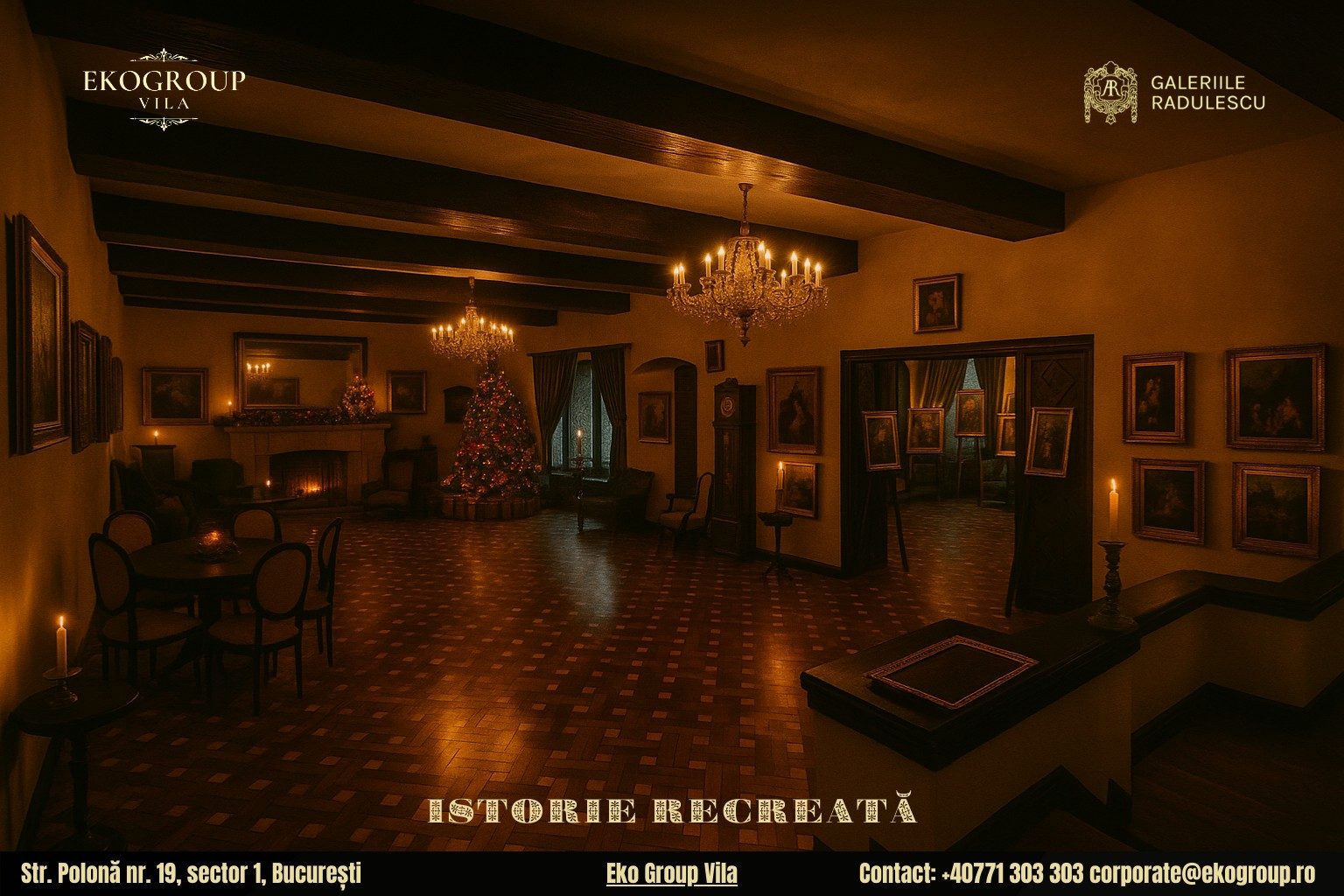 Colinde de Crăciun și atmosfera fermecătoare a serilor de sărbătoare în Bucureștiul anilor ’30