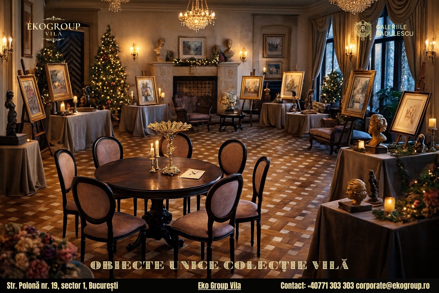 Istoria Crăciunului redescoperită: Magia sărbătorilor anilor ’30 la Eko Group Vila