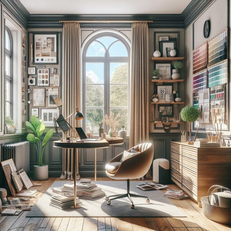 Afaceri de acasa creative în domeniul designului interior