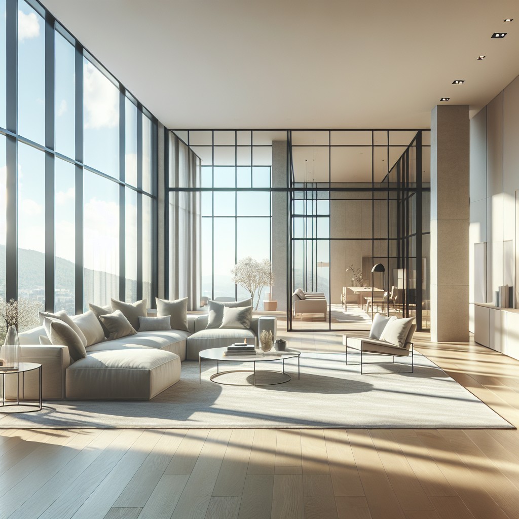 Spații deschise: delimitări vizuale care păstrează lumina și ordinea